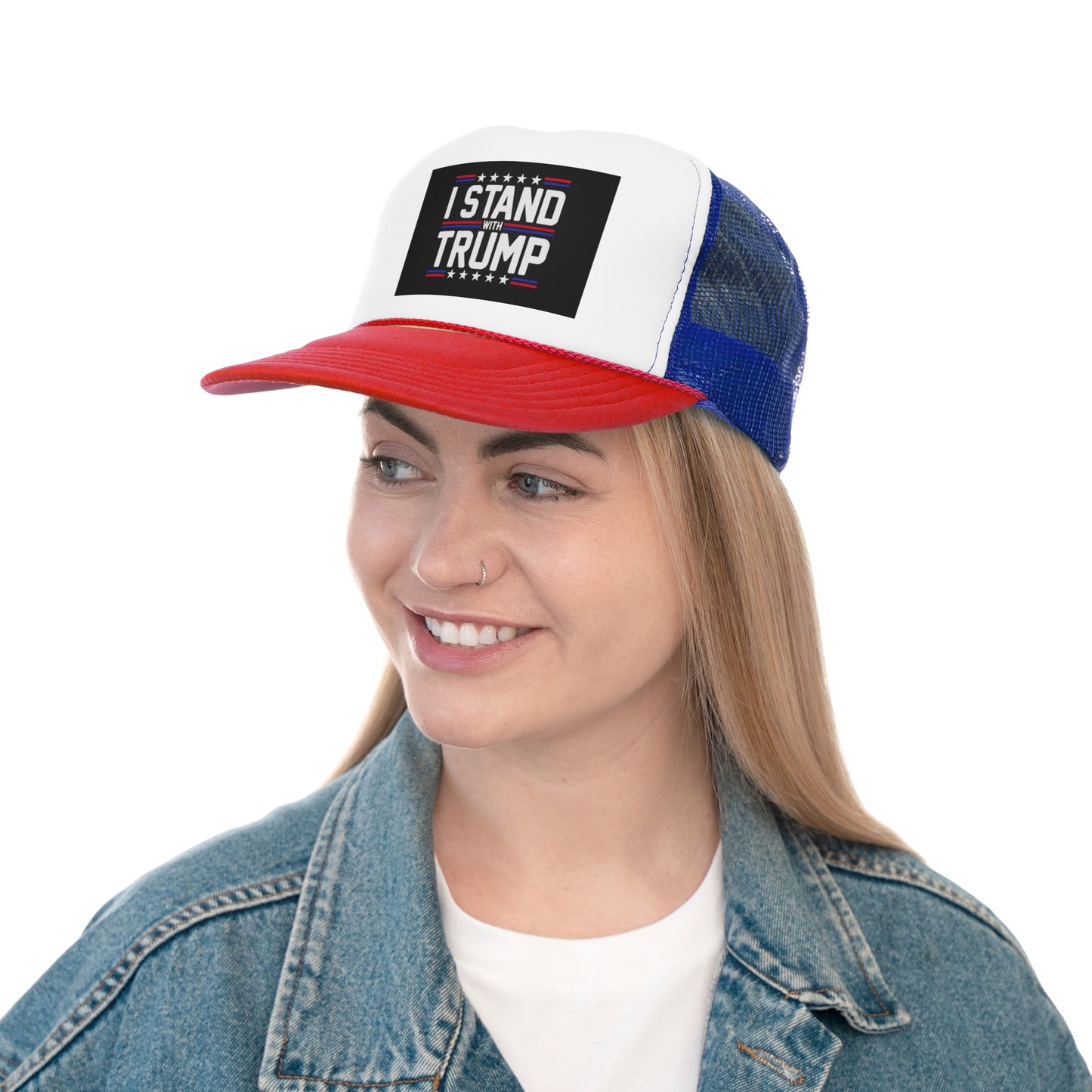 I Stand With Trump - Trucker Caps