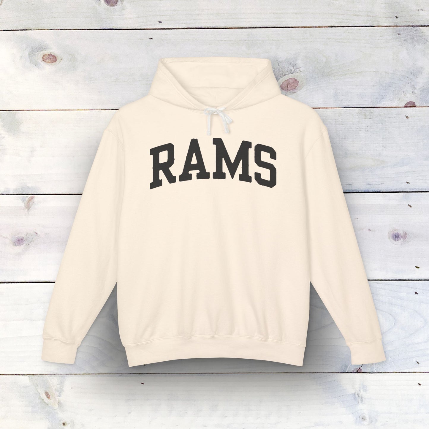RAMS Unisex Lightweight Hooded Sweatshirt