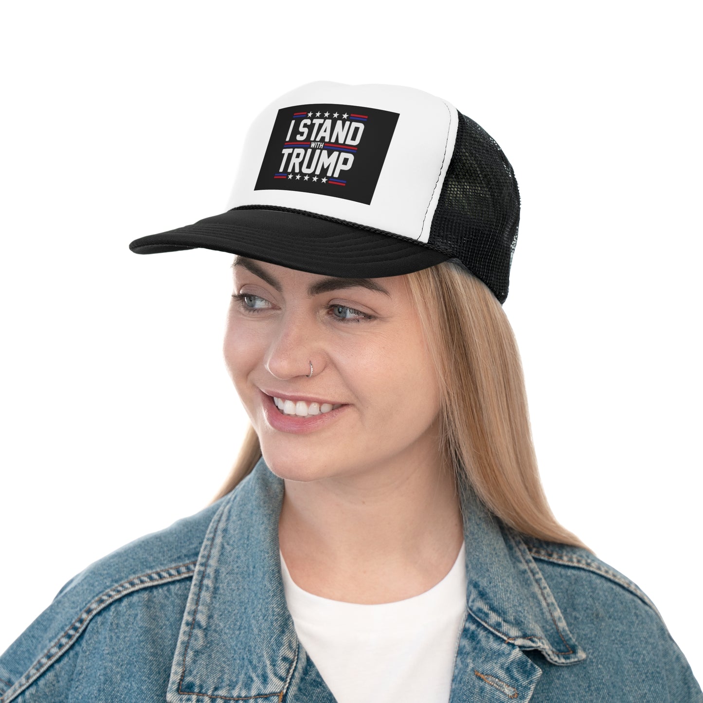 I Stand With Trump - Trucker Caps