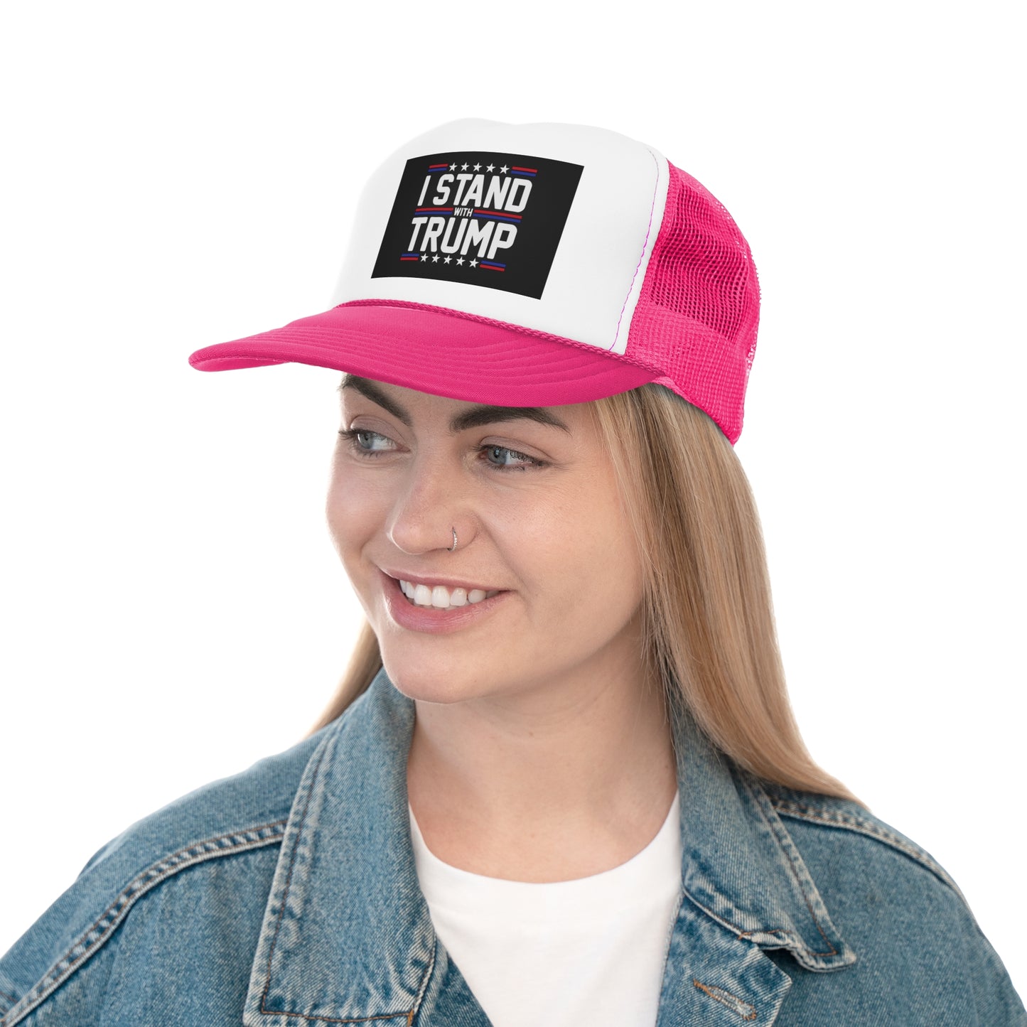I Stand With Trump - Trucker Caps