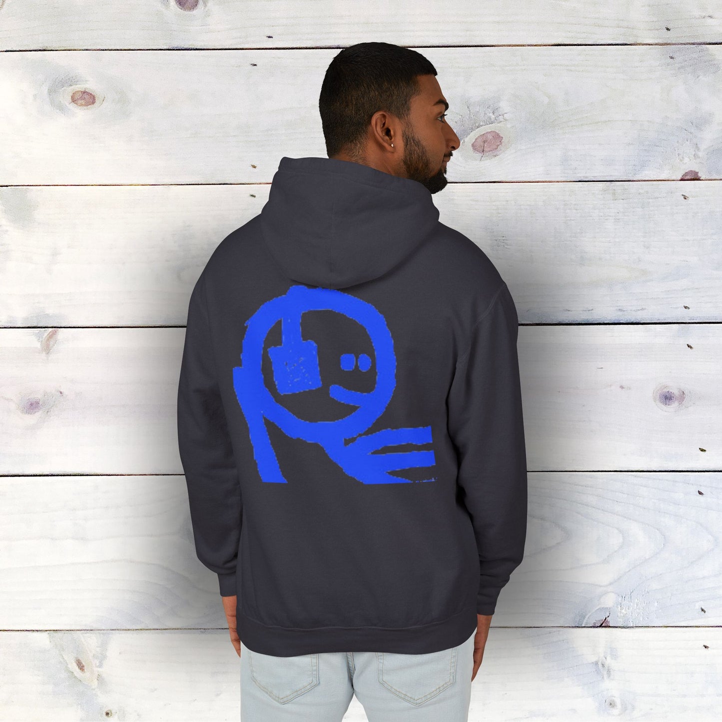 Base $mfer Lightweight Hooded Sweatshirt