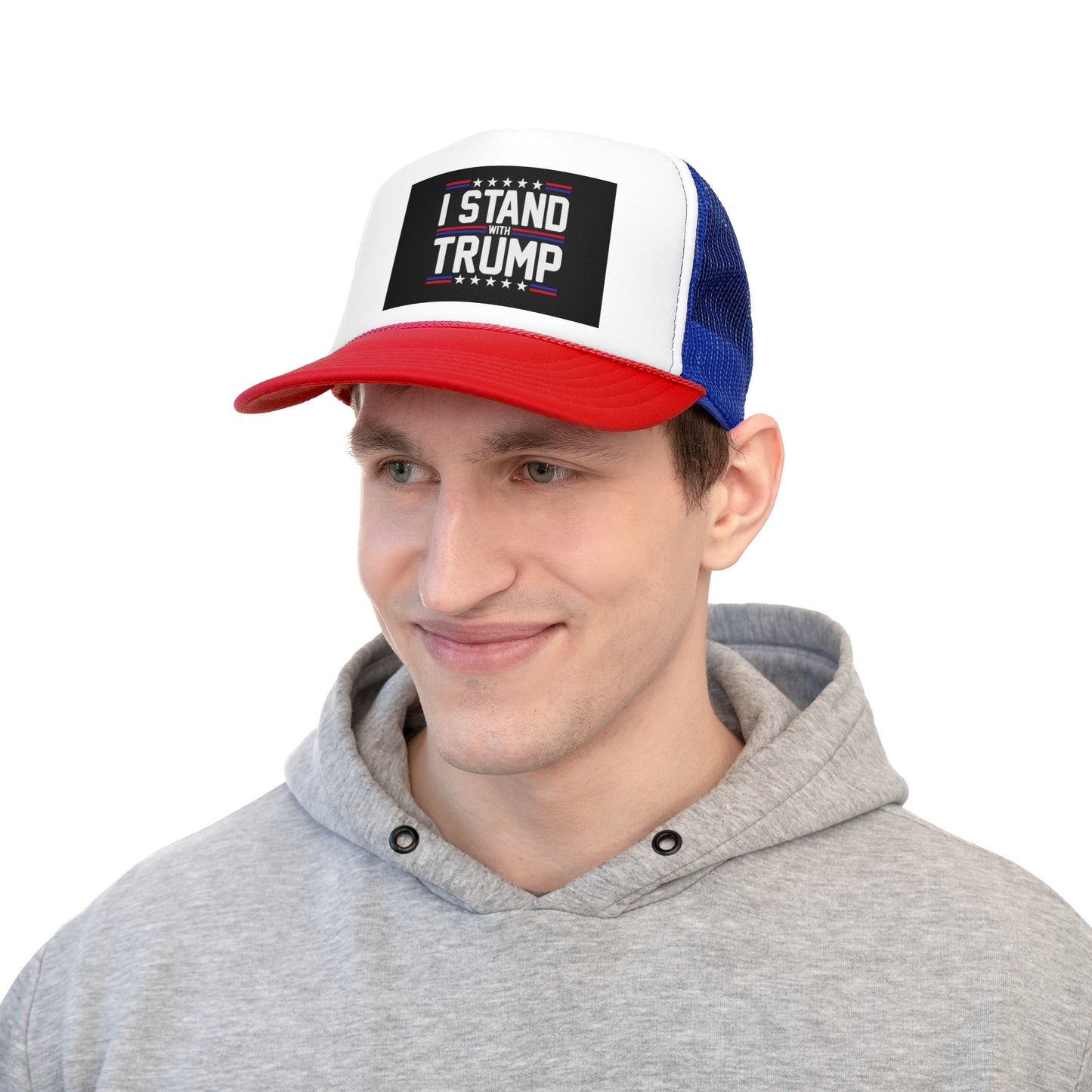 I Stand With Trump - Trucker Caps