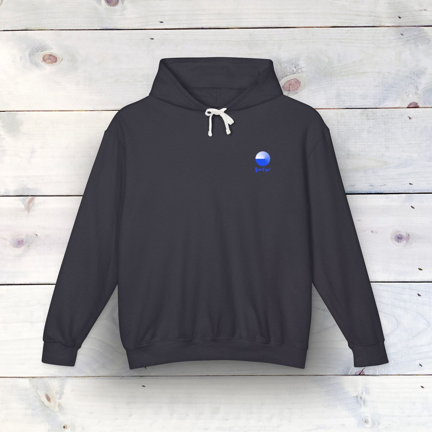 Base $mfer Lightweight Hooded Sweatshirt