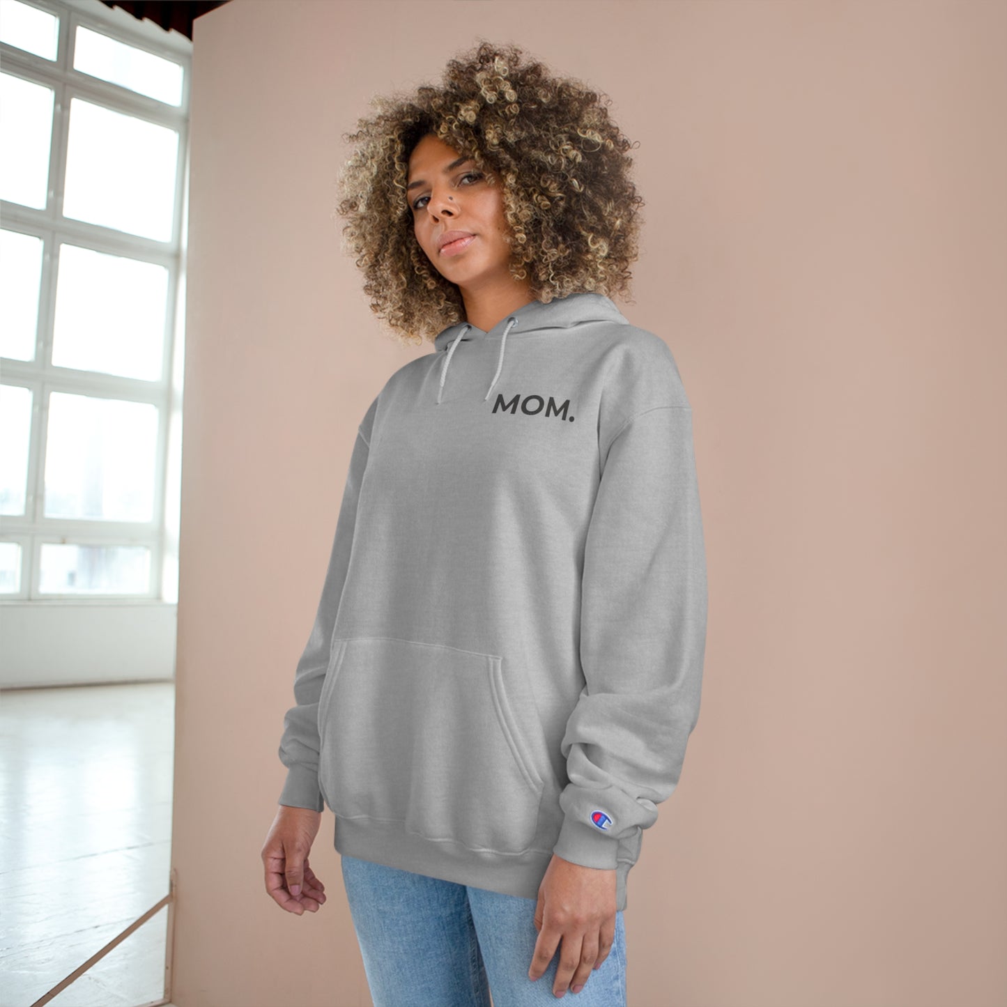 MOM - BRUH Premium Champion Hoodie