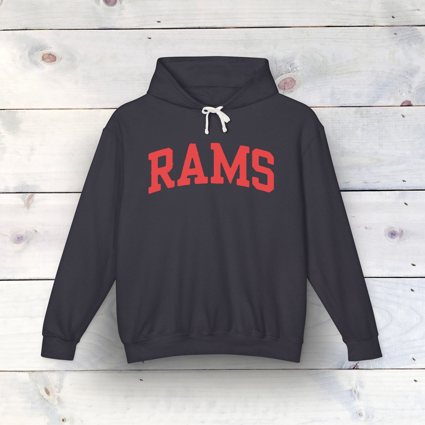 RAMS Unisex Lightweight Hooded Sweatshirt