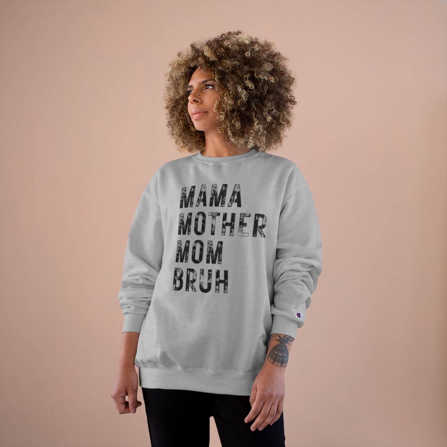 MOM - BRUH Champion Sweatshirt