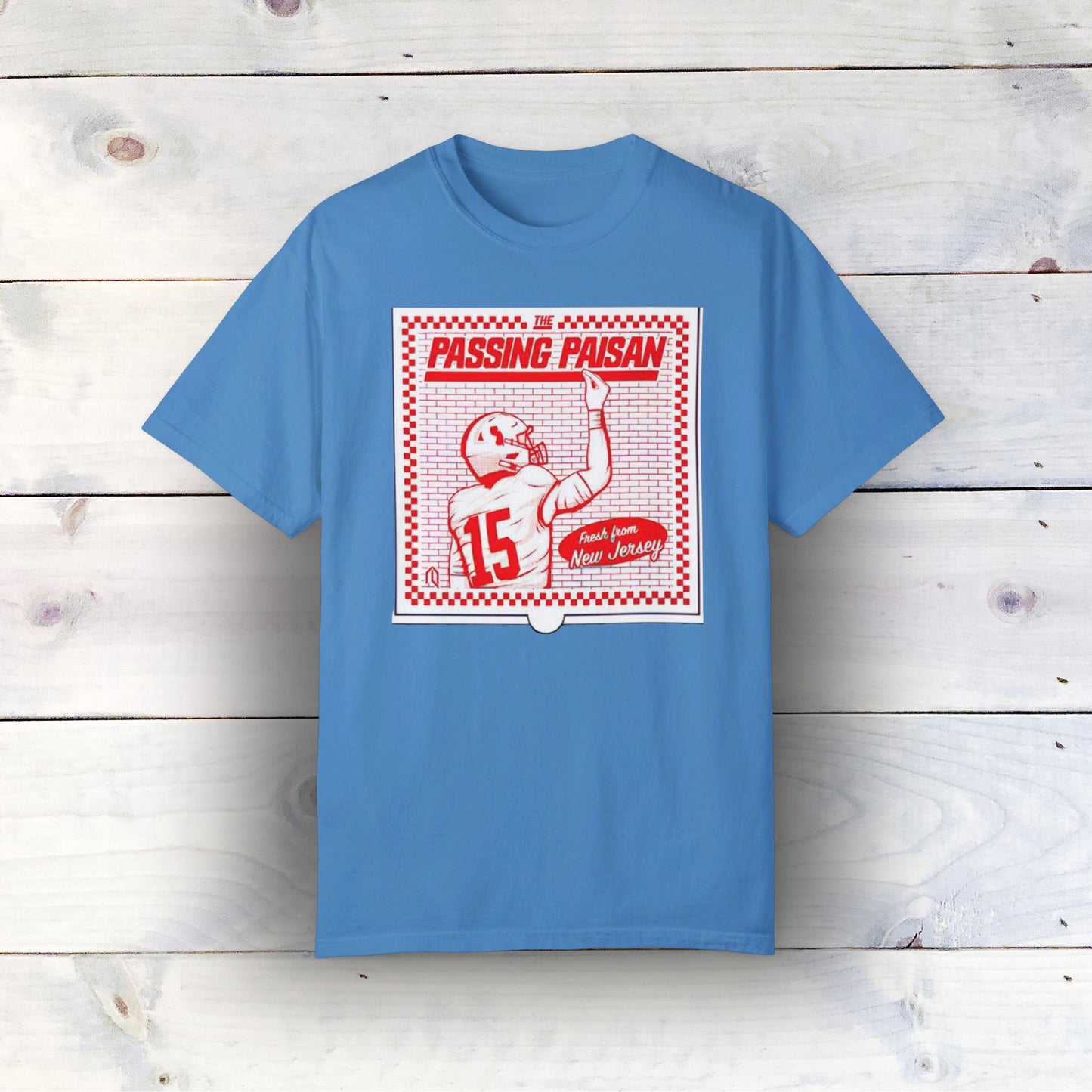 Passing Pisan - NY Gmen - Unisex Garment-Dyed T-shirt