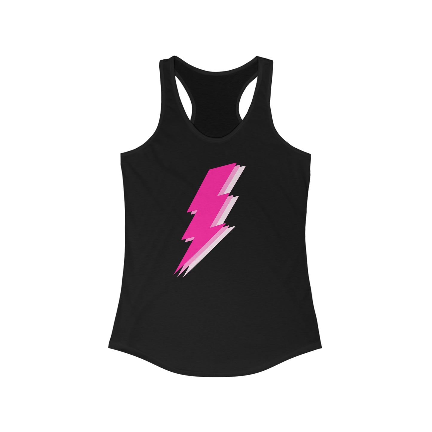 Lightening Racerback Tank Top with High-Quality Print: Lightweight, Comfy, and Stylish | Ideal for Active Lifestyles