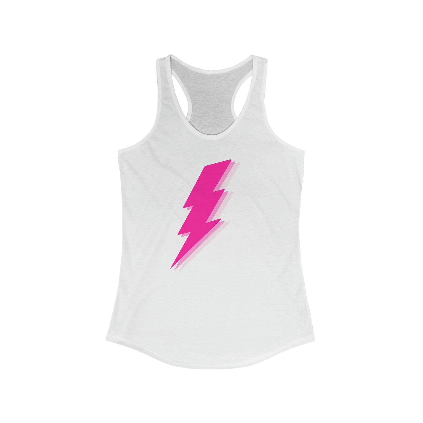 Lightening Racerback Tank Top with High-Quality Print: Lightweight, Comfy, and Stylish | Ideal for Active Lifestyles