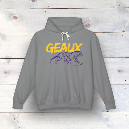 Geaux Tigers Unisex Lightweight Hooded Sweatshirt