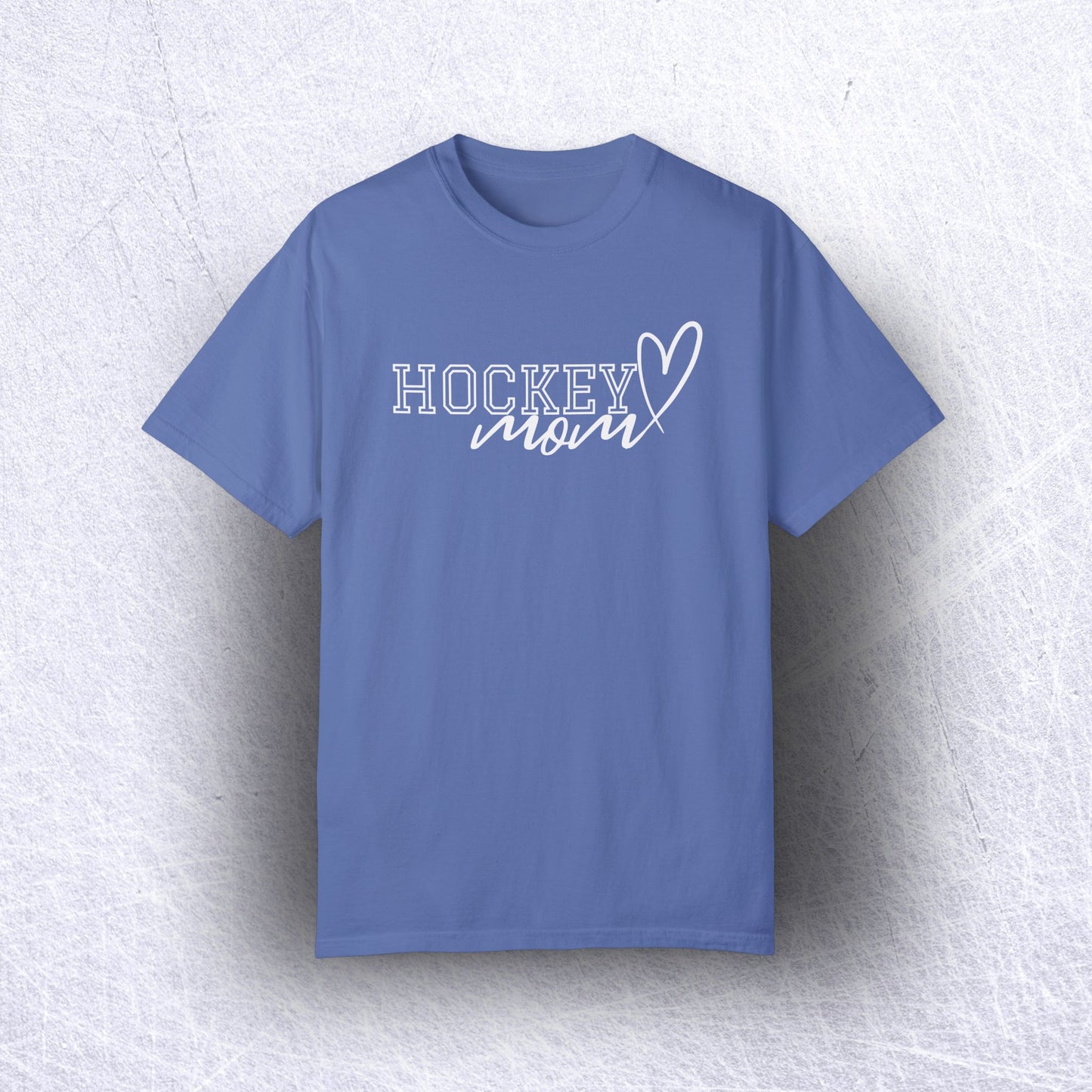 Eco-Friendly Hockey Mom Heart T-Shirt | 100% US Ring-Spun Cotton