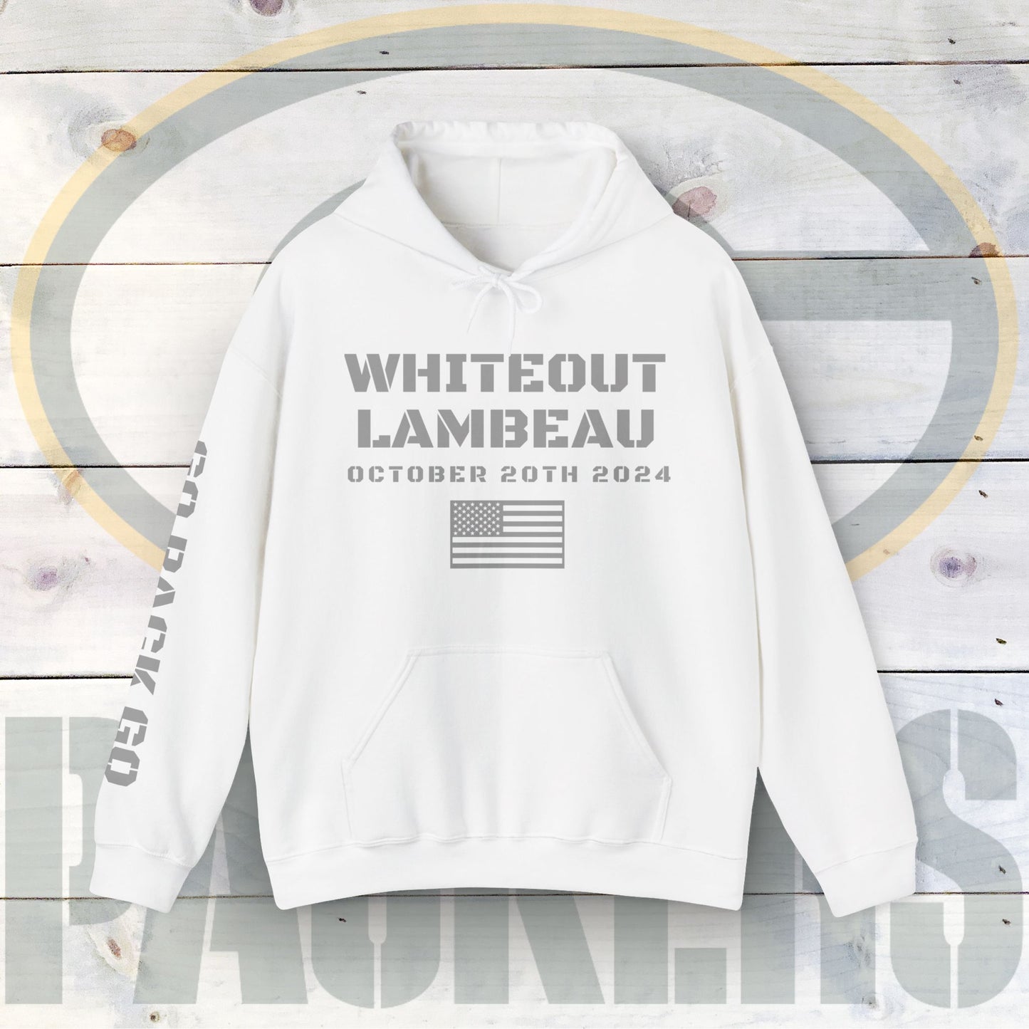 Whiteout Lambeau - Unisex Heavy Blend™ Hooded Sweatshirt