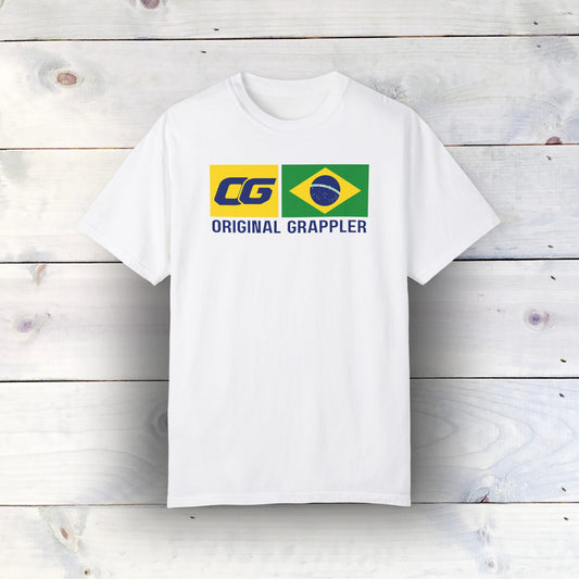 Original Grappler - Brazil - Unisex Garment-Dyed T-shirt