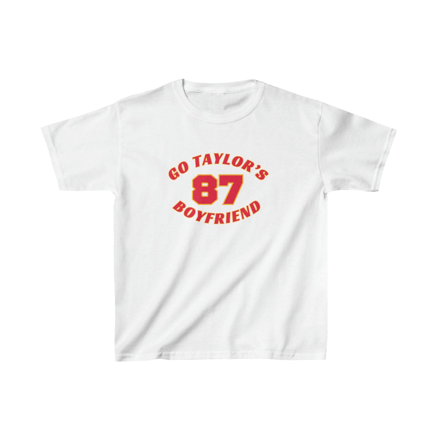 Kids Heavy Cotton Tee: Soft, Durable, and Ethical Apparel for Everyday Adventures Go Taylor's Boyfriend