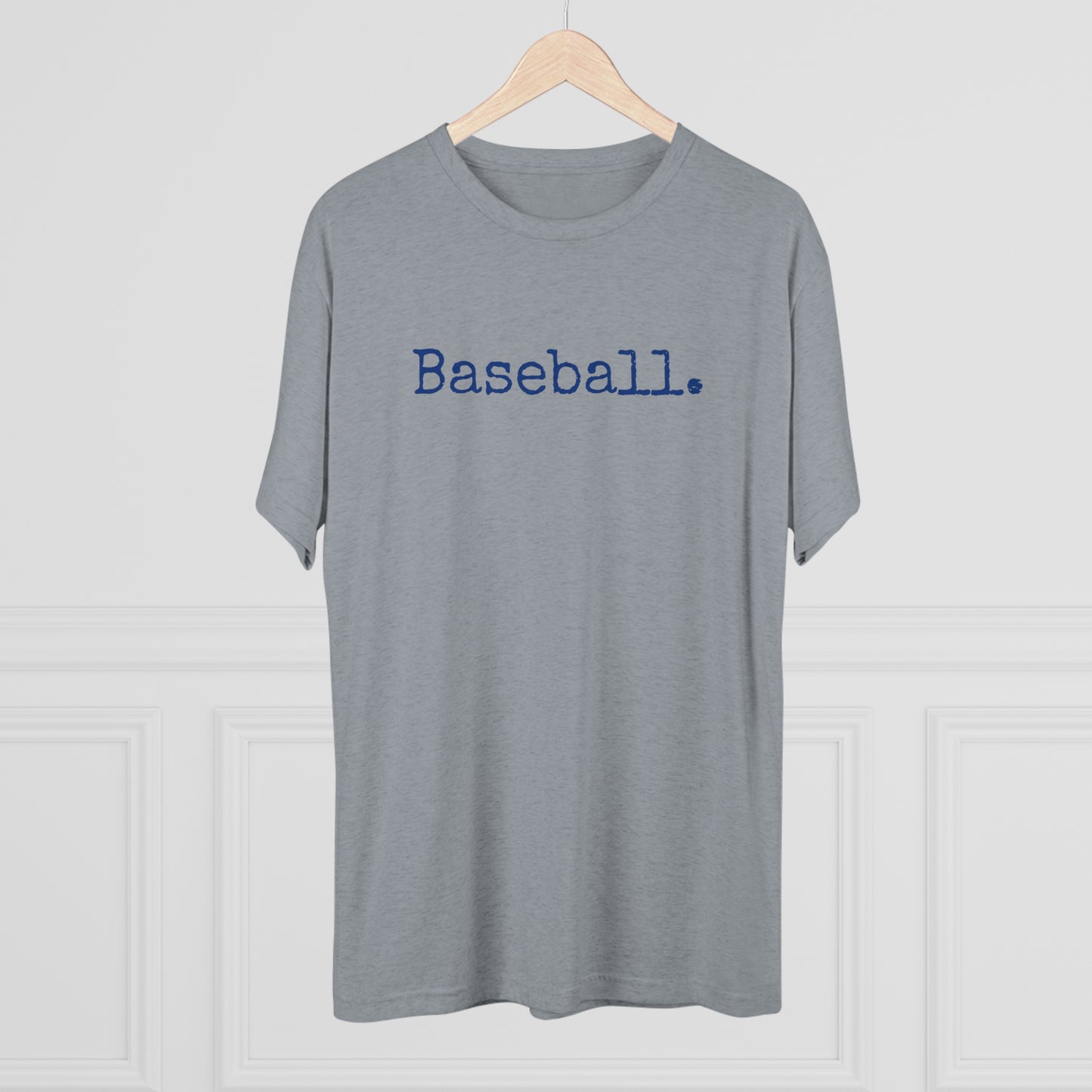 Ultimate Soft Tri-Blend Baseball T-Shirt - Light & Comfortable - Perfect Fit for Fans