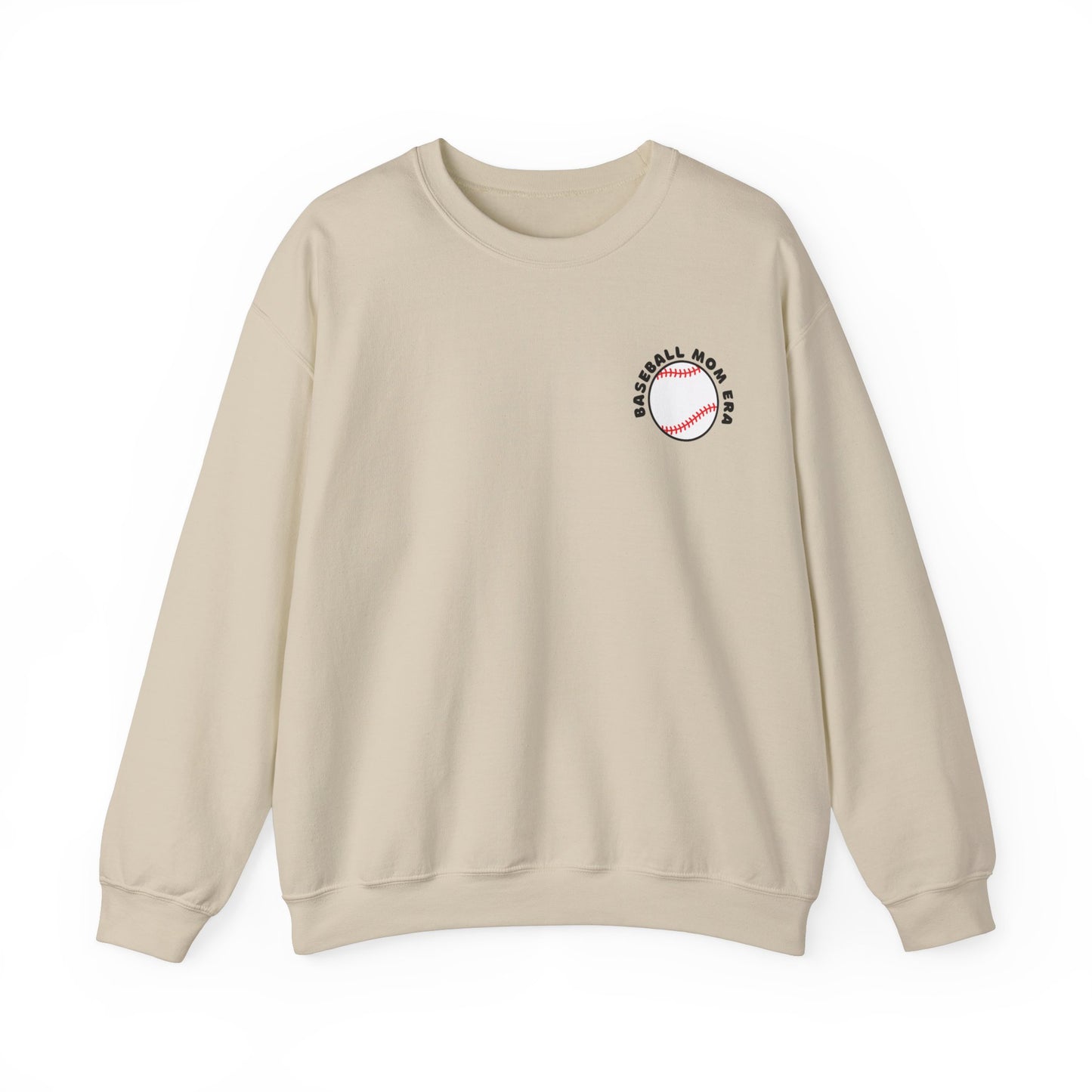 Baseball Mom Era Heavy Blend Crewneck Sweatshirt - Cozy & Durable, Perfect for Game Days