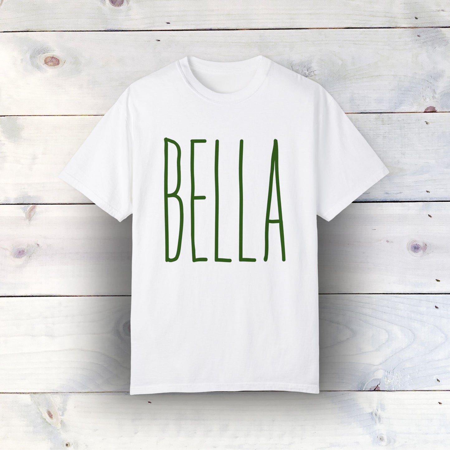 Oversized "BELLA" T-Shirt – Ethically Sourced, Italian-Inspired Fashion