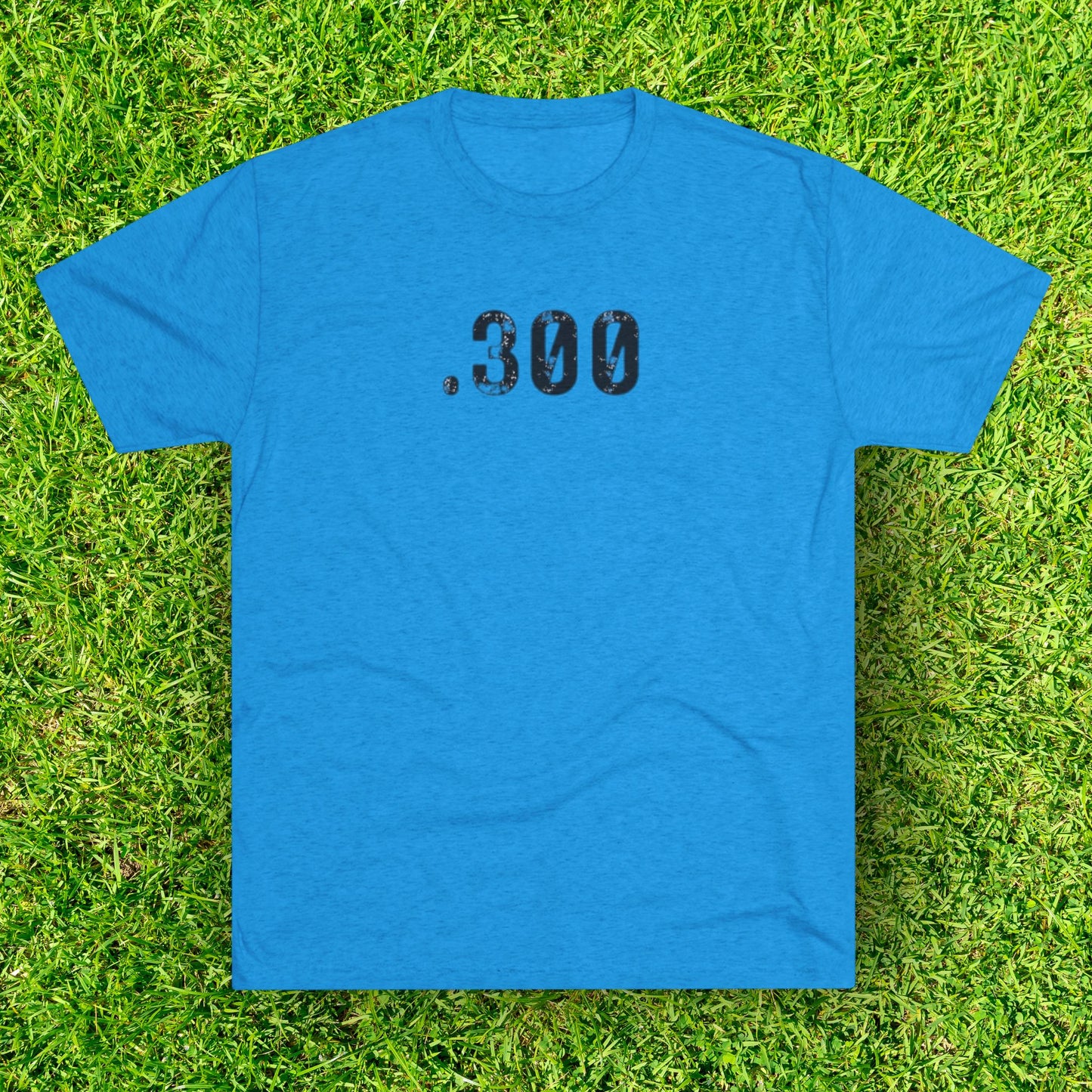 Average .300 - Baseball Bliss Tri-Blend Tee: Unbelievably Soft Comfort with a Stylish Edge - Perfect for Baseball Enthusiasts!