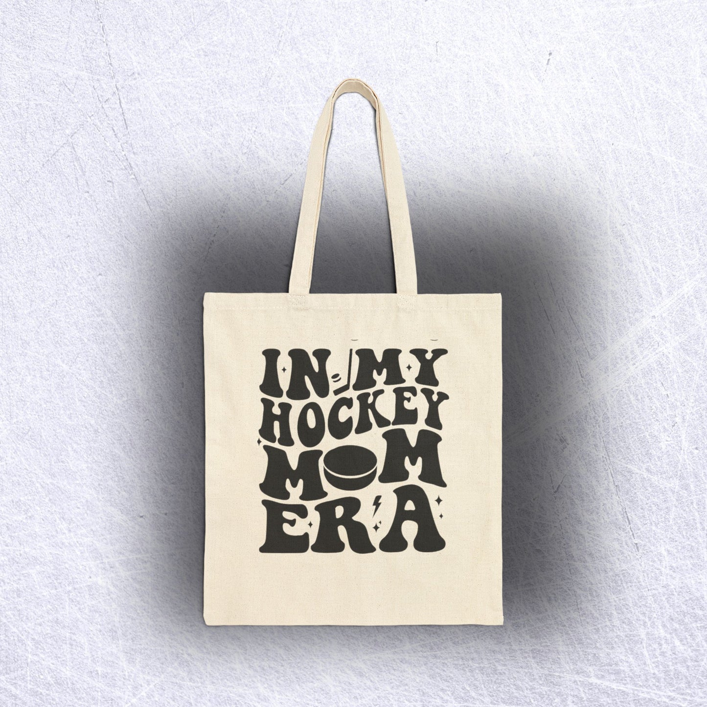 Hockey Mom Era - Cotton Canvas Tote Bag