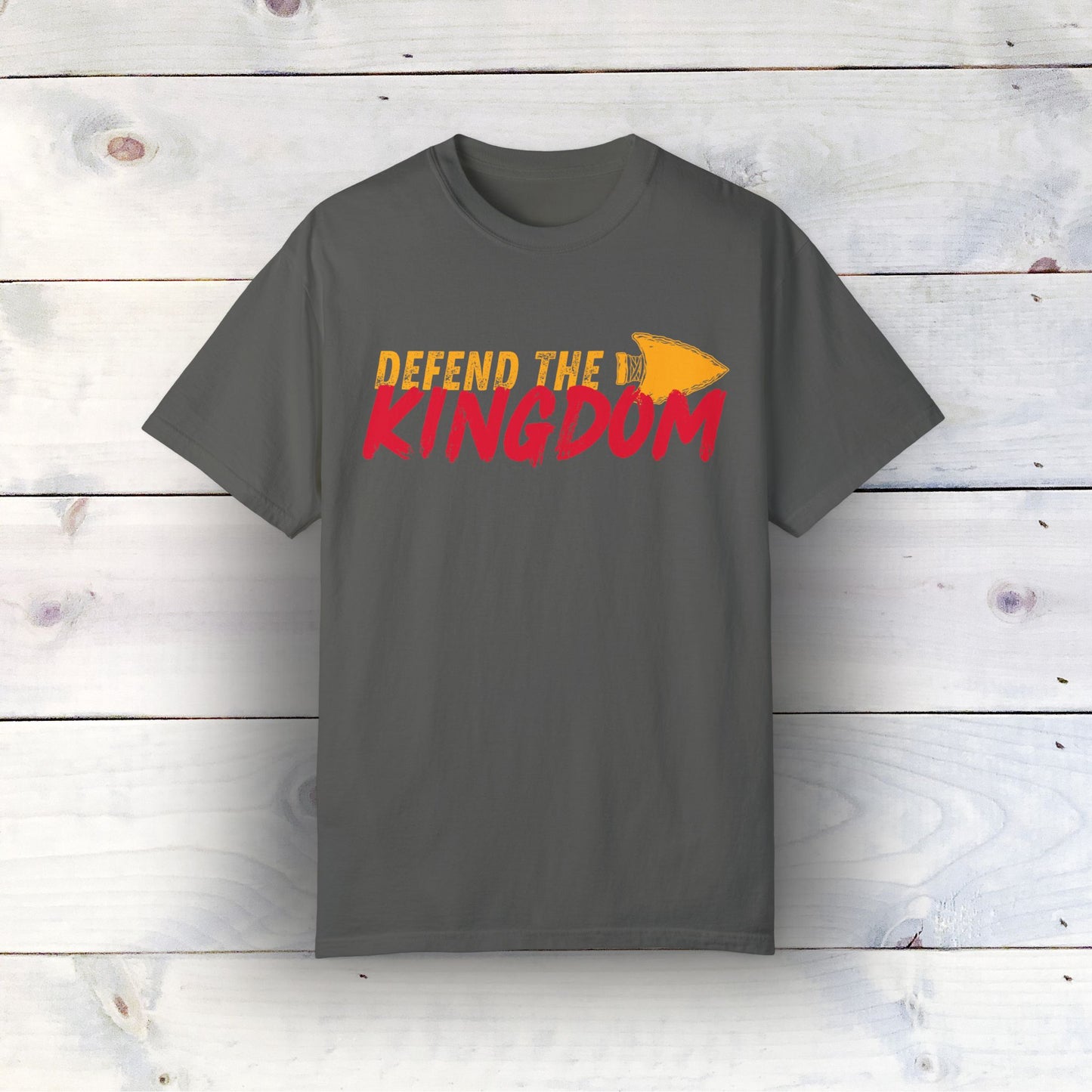 Defend the Kingdom Comfort Colors 1717 T-Shirt - 100% Ring-Spun US Cotton