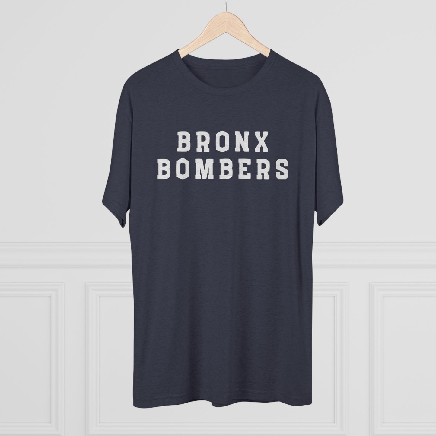 Bronx Bomber Tribute T-Shirt - Soft Tri-Blend Fabric - Classic Fit Tee for Fans