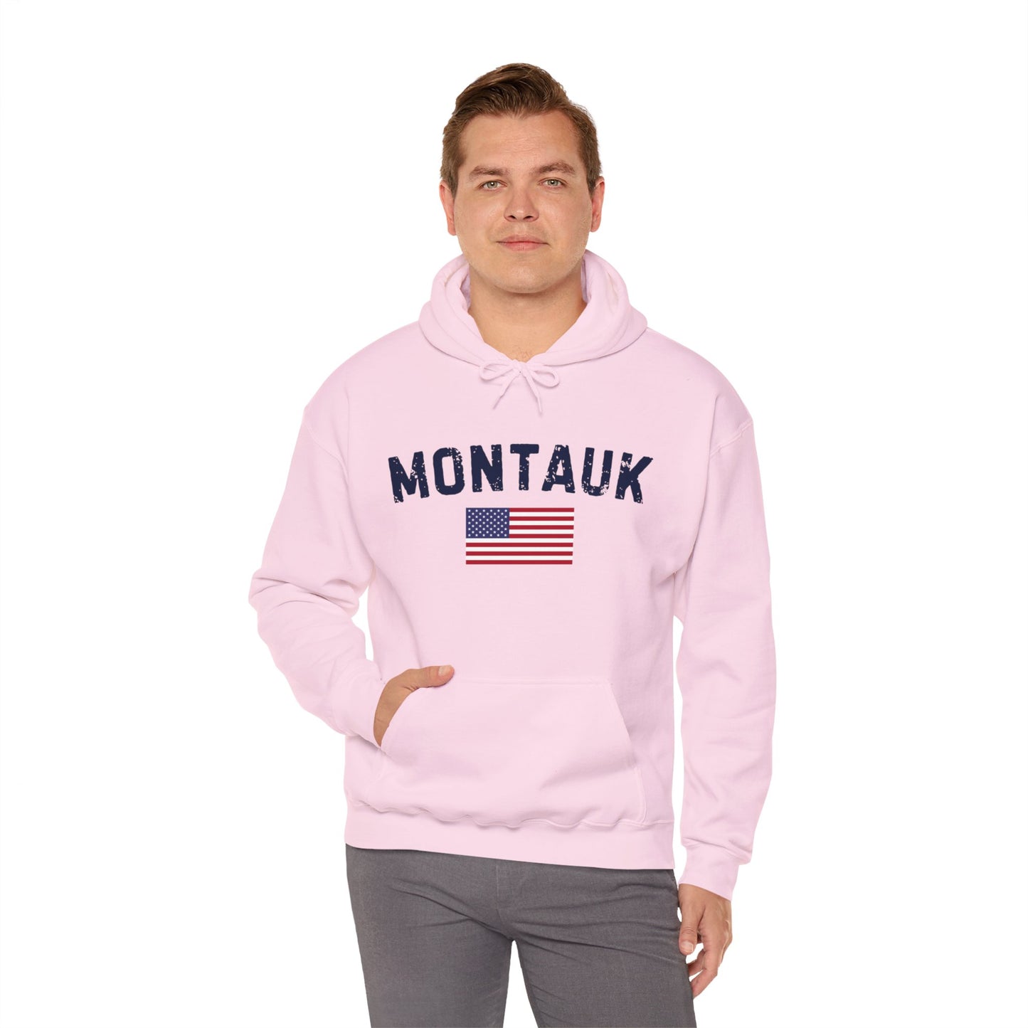 Montauk Essential Cozy Hoodie - Unisex, Cotton-Poly Blend for Ultimate Comfort