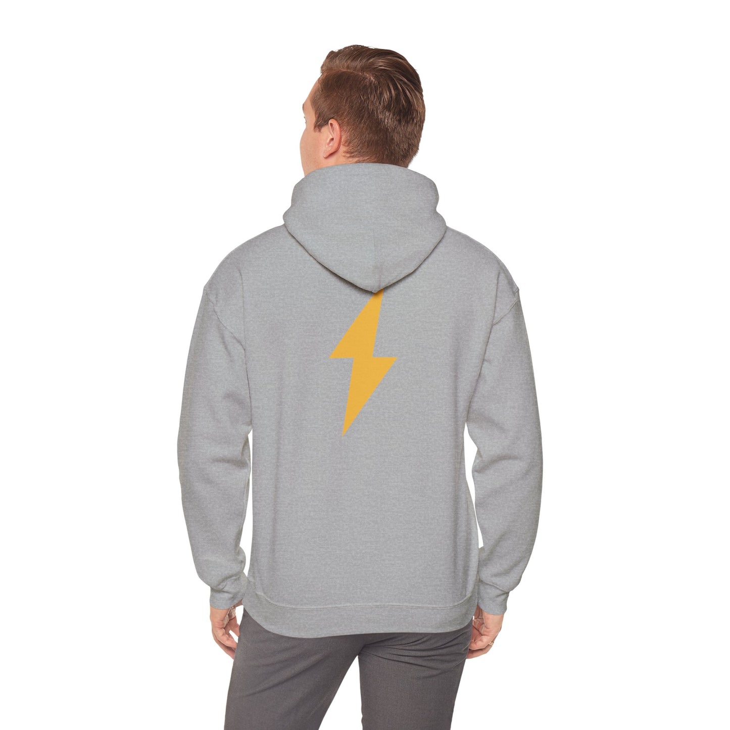 Bolt - Cozy Comfort Unisex Heavy Blend Hooded Sweatshirt: Warmth Meets Style