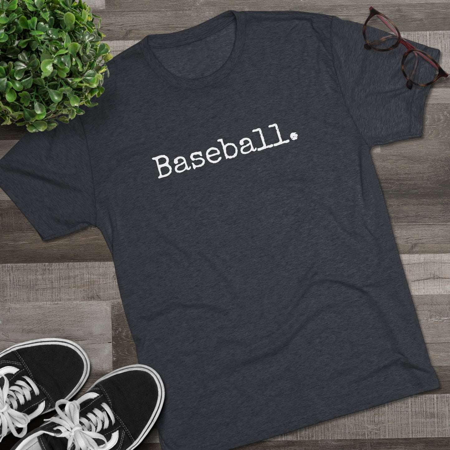 Ultimate Soft Tri-Blend Baseball T-Shirt - Light & Comfortable - Perfect Fit for Fans