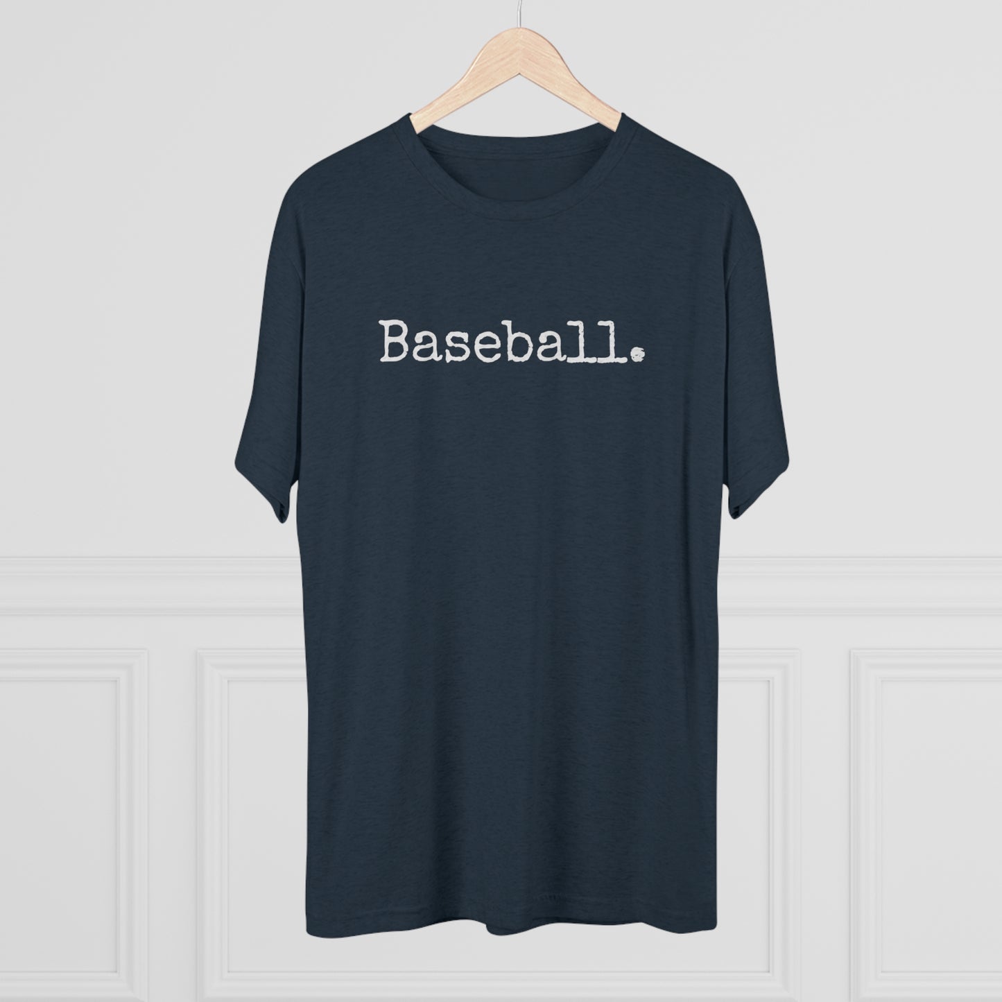 Ultimate Soft Tri-Blend Baseball T-Shirt - Light & Comfortable - Perfect Fit for Fans