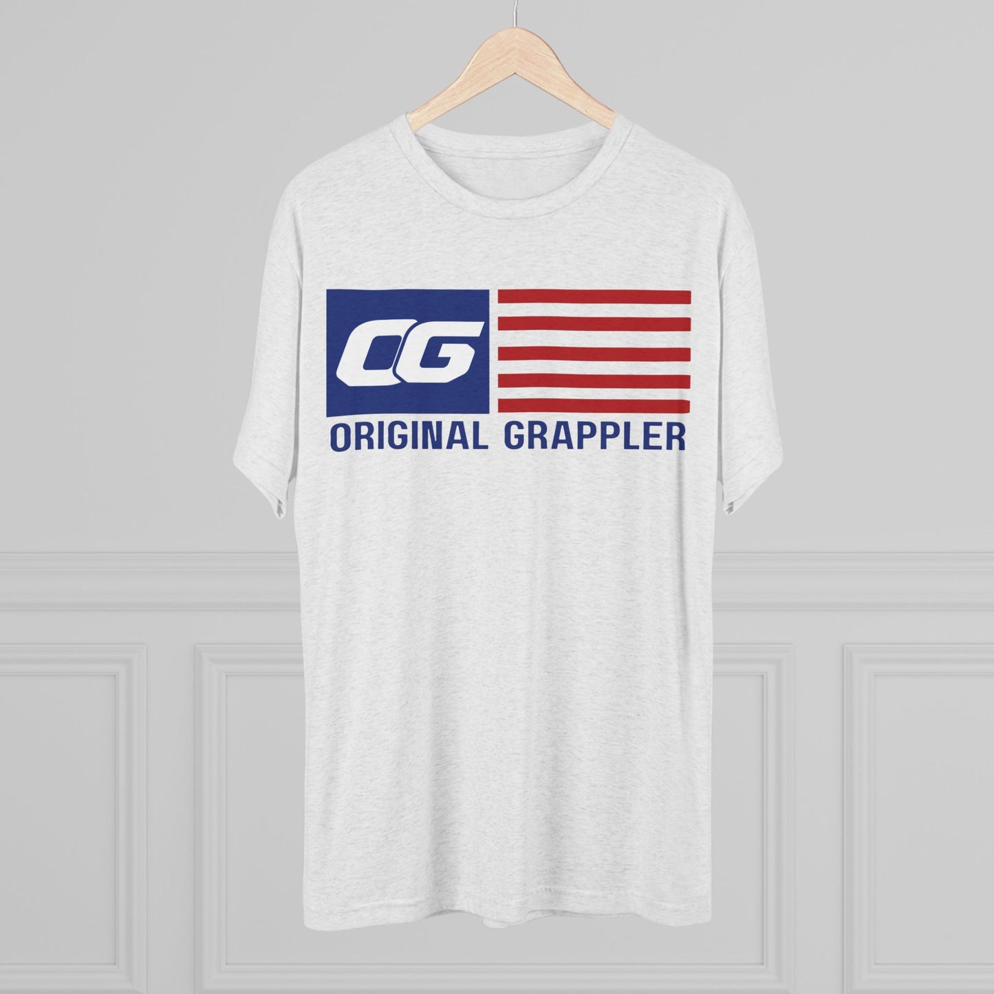 United States - Original Grappler - Unisex Tri-Blend Crew Tee