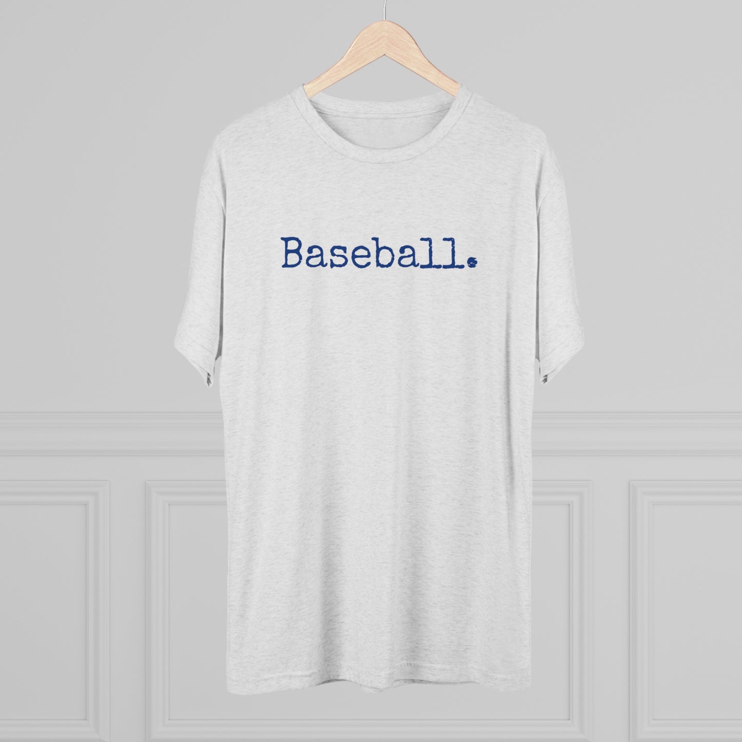 Ultimate Soft Tri-Blend Baseball T-Shirt - Light & Comfortable - Perfect Fit for Fans