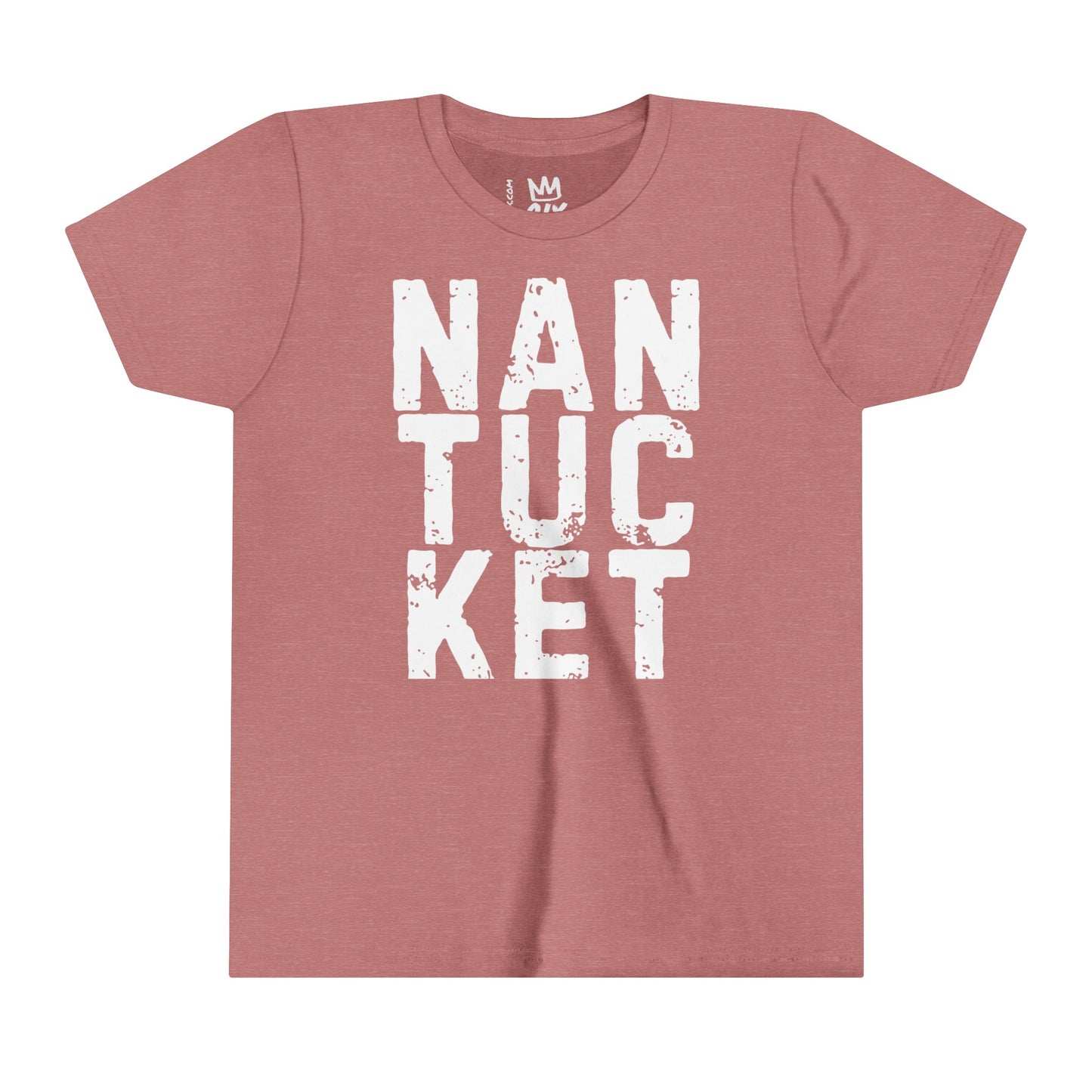 Kids Heather Blend Nantucket Short Sleeve Tee - Ultra-Soft, Durable & Stylish