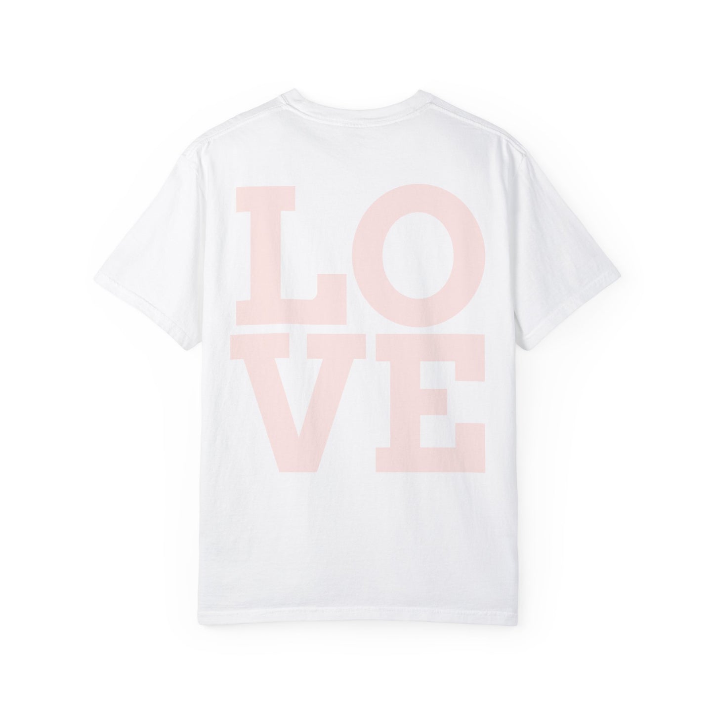 LOVE Graphic T-Shirt - Comfort Colors 1717, 100% Ring-Spun Cotton, Relaxed Fit
