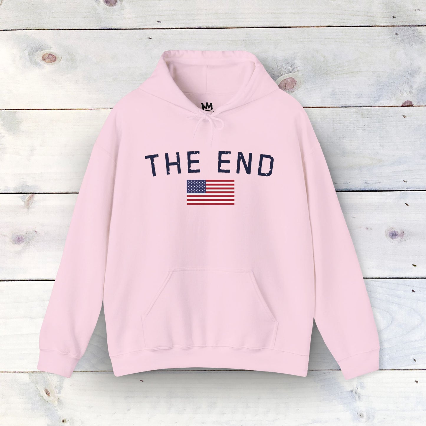 Montauk 'The End'  Essential Cozy Hoodie - Unisex, Cotton-Poly Blend for Ultimate Comfort