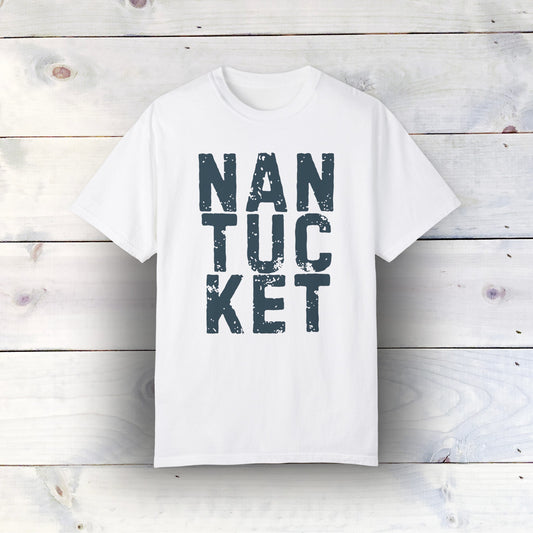 Nantucket T-Shirt - Comfort Colors 1717, 100% Ring-Spun Cotton, Relaxed Fit