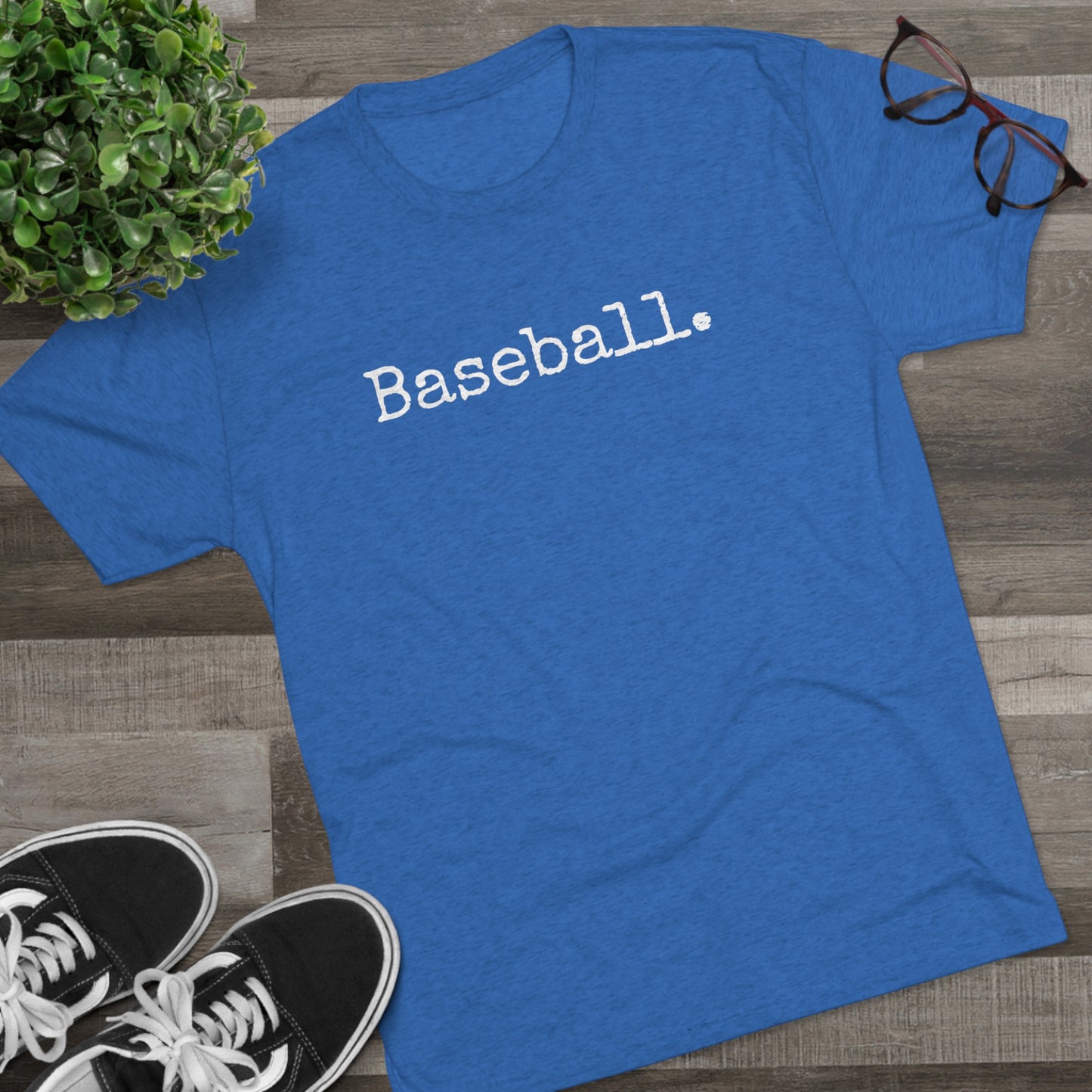 Ultimate Soft Tri-Blend Baseball T-Shirt - Light & Comfortable - Perfect Fit for Fans