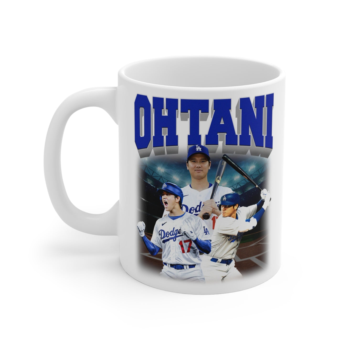 Shohei Ohtani Tribute 11oz Ceramic Mug - Perfect for Baseball Fans