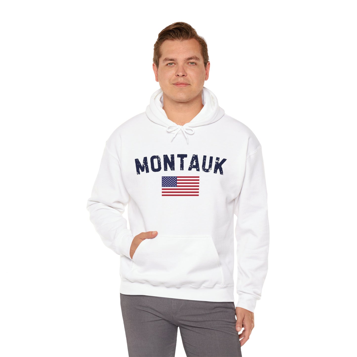 Montauk Essential Cozy Hoodie - Unisex, Cotton-Poly Blend for Ultimate Comfort