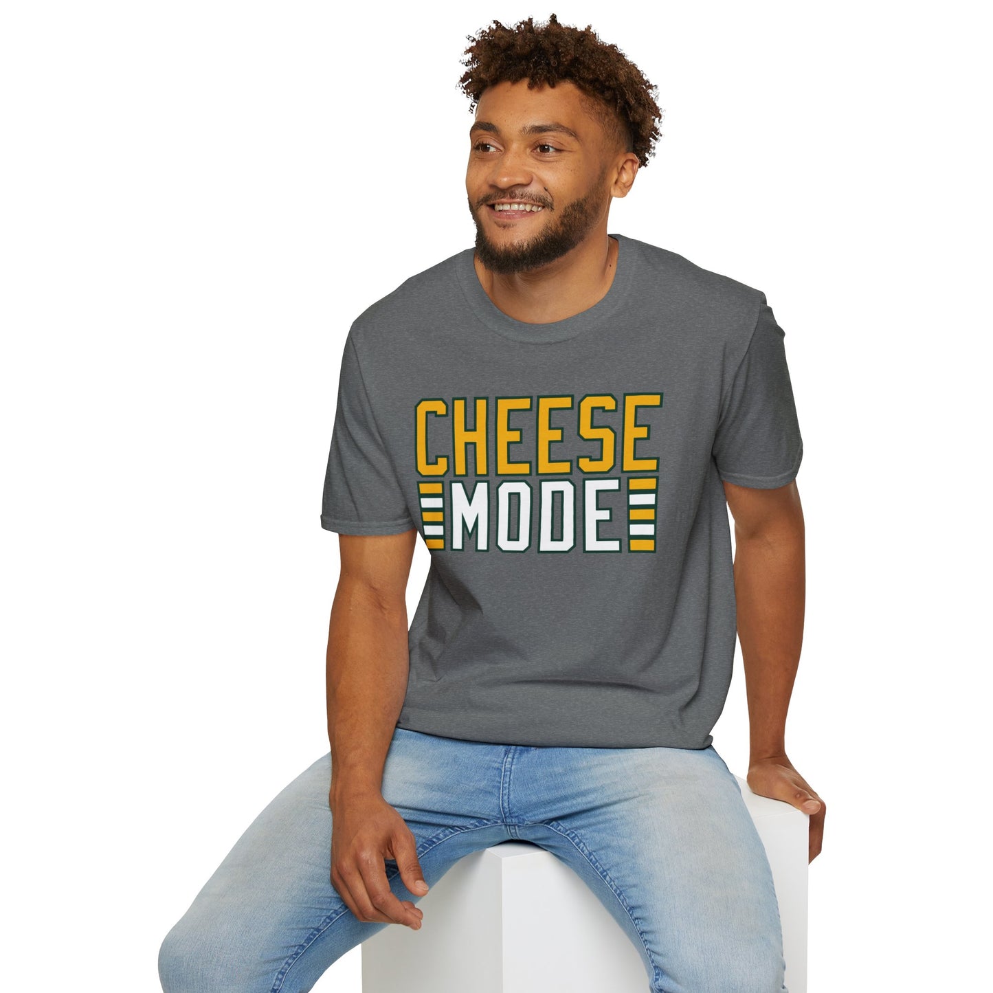 Cheese Mode Packers T-Shirt - Ultra-Soft Cotton Blend, Unisex Classic Fit