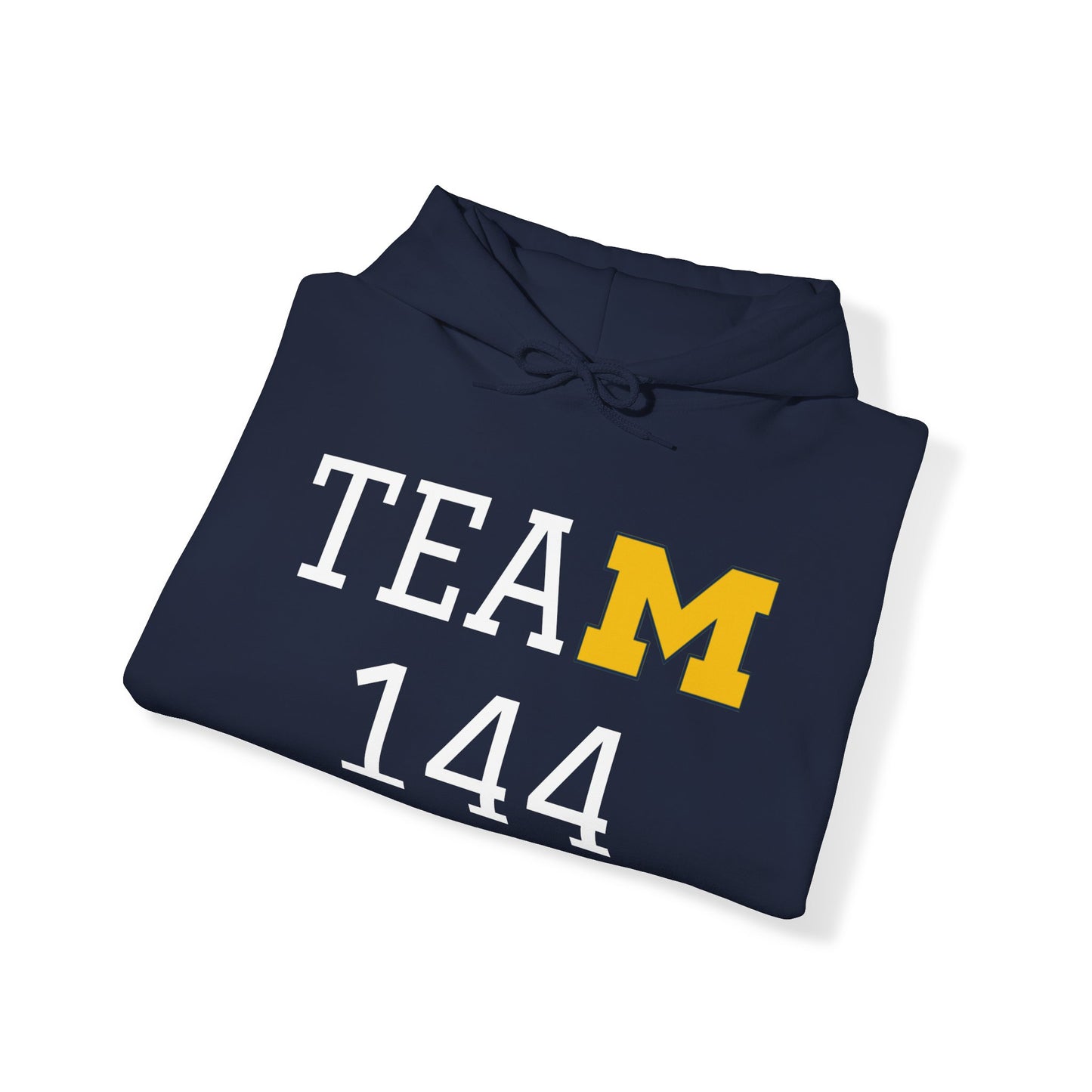 Michigan Team 144 - Cozy Comfort Unisex Heavy Blend Hooded Sweatshirt: Warmth Meets Style