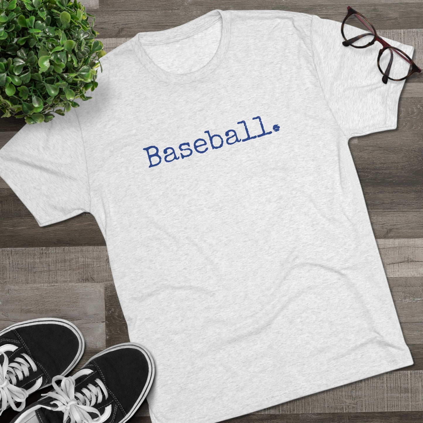 Ultimate Soft Tri-Blend Baseball T-Shirt - Light & Comfortable - Perfect Fit for Fans