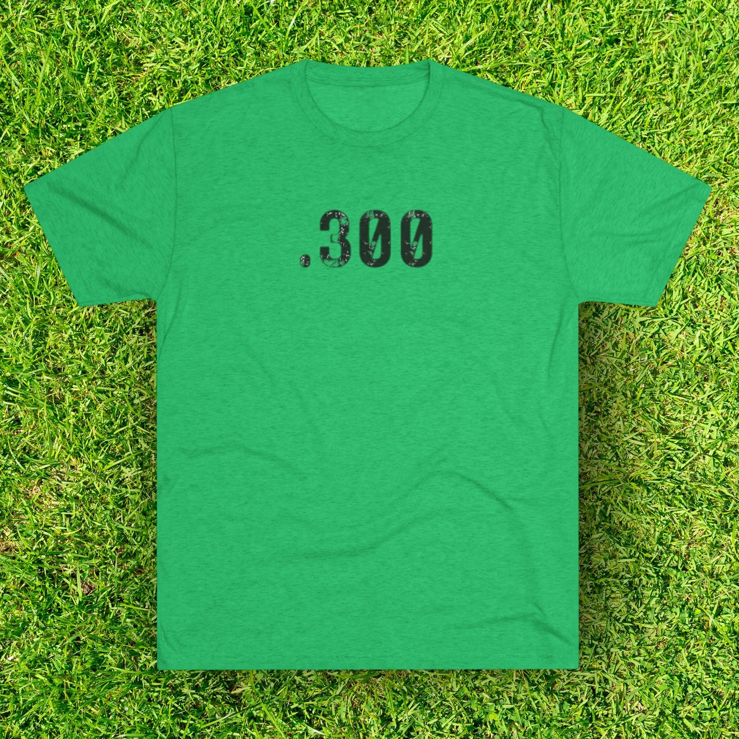 Average .300 - Baseball Bliss Tri-Blend Tee: Unbelievably Soft Comfort with a Stylish Edge - Perfect for Baseball Enthusiasts!