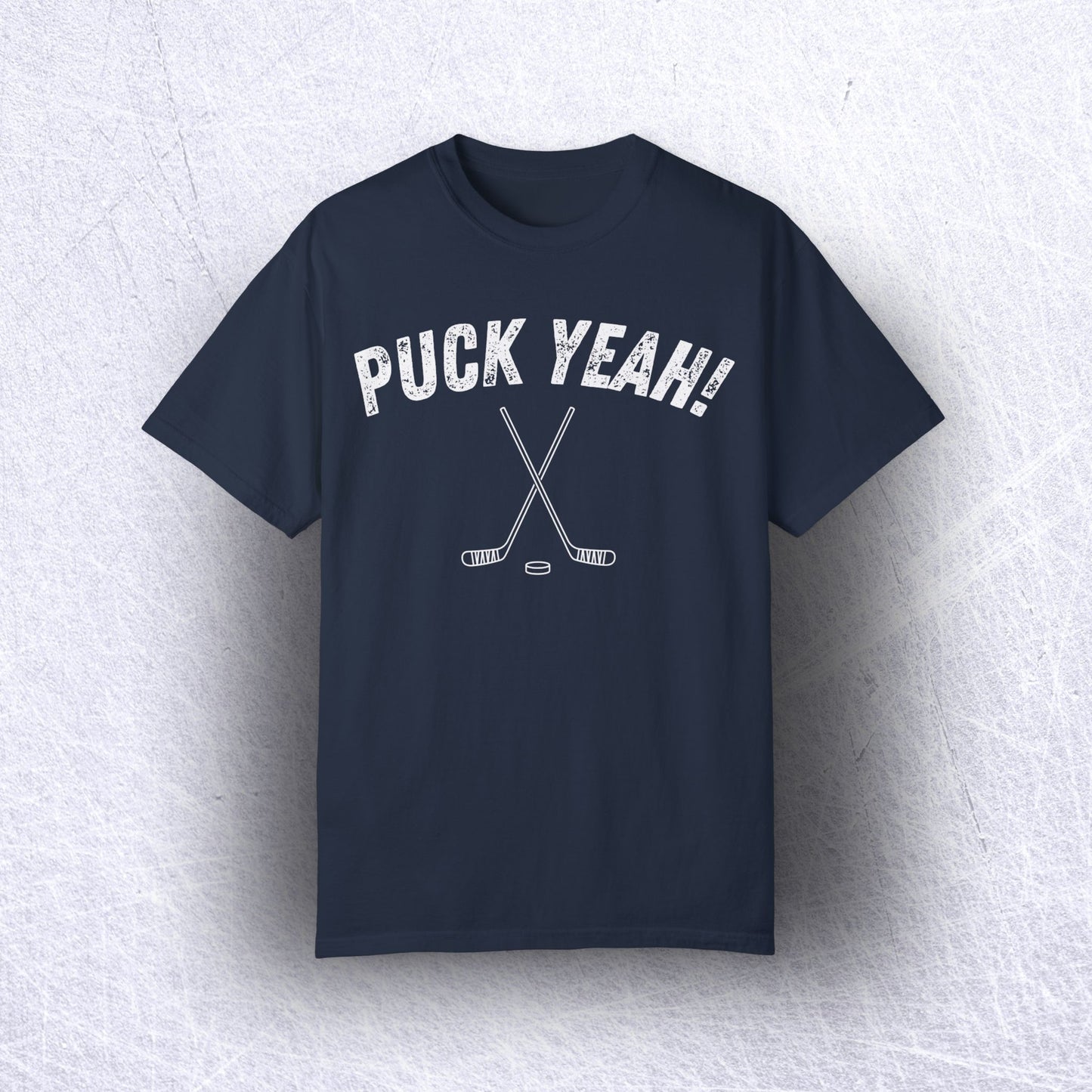 Eco-Friendly PUCK YEAH! T-Shirt | 100% US Ring-Spun Cotton