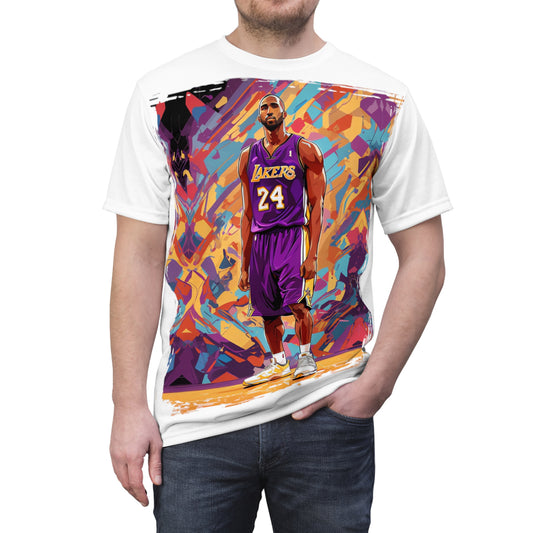 Kobe Bryant Inspired Lightweight Polyester T-Shirt - Breathable & Soft for Basketball Fans