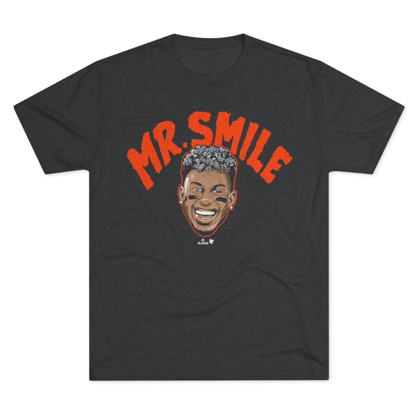 Francisco Lindor 'Mr. Smile' Tri-Blend T-Shirt - Premium Soft Fan Gear for Mets Enthusiasts