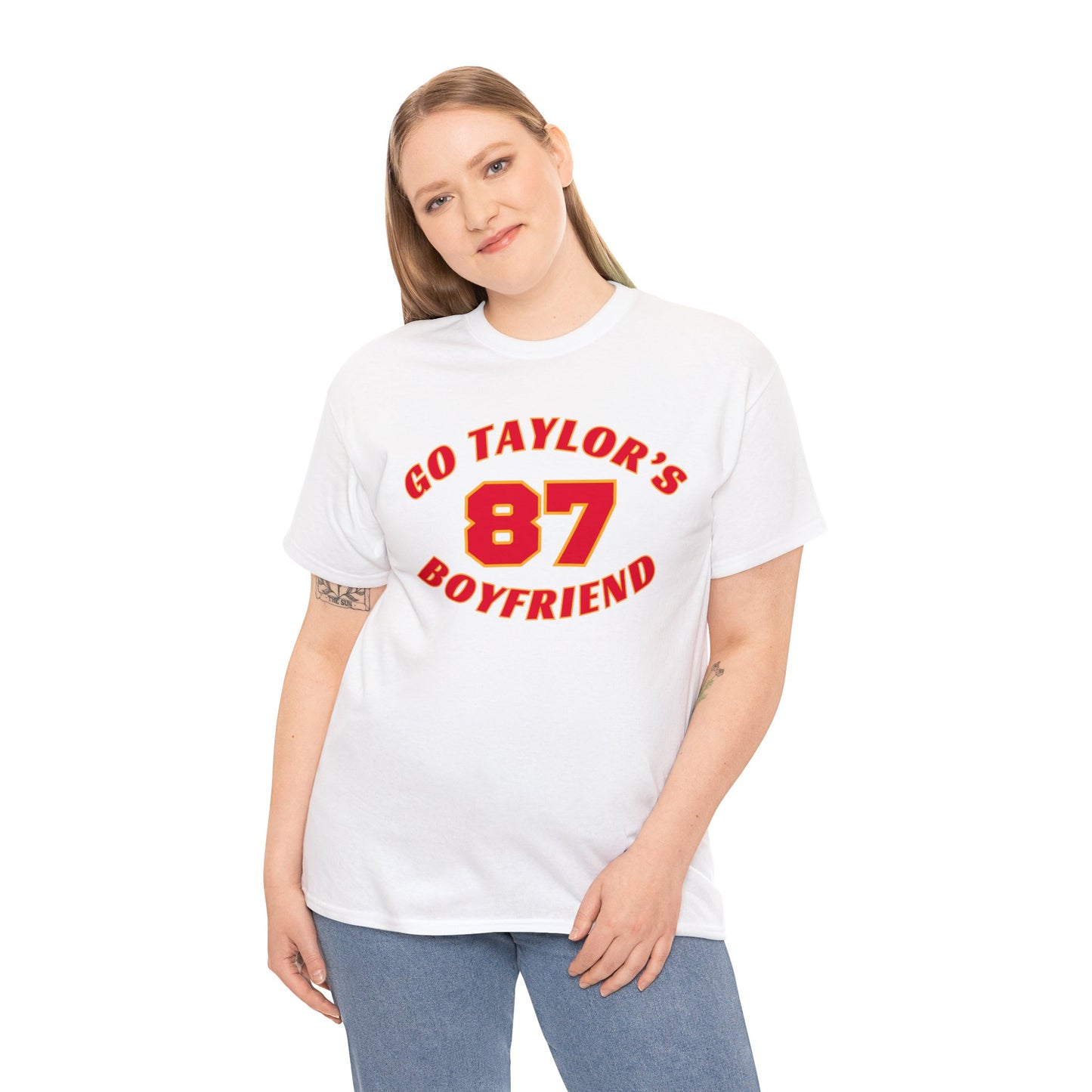 Express Shipping 'Go Taylor's Boyfriend' Unisex Cotton Tee