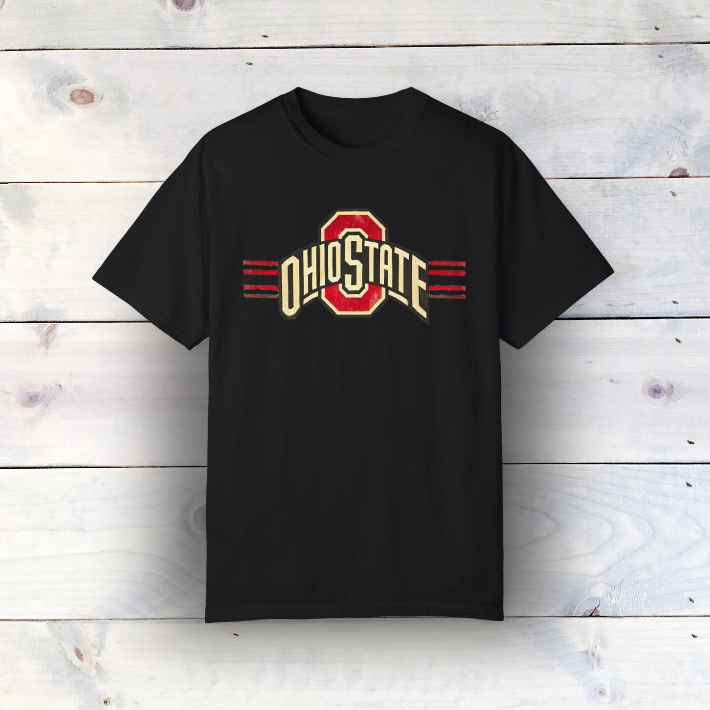 Vintage Ohio State Logo Unisex Garment-Dyed T-shirt