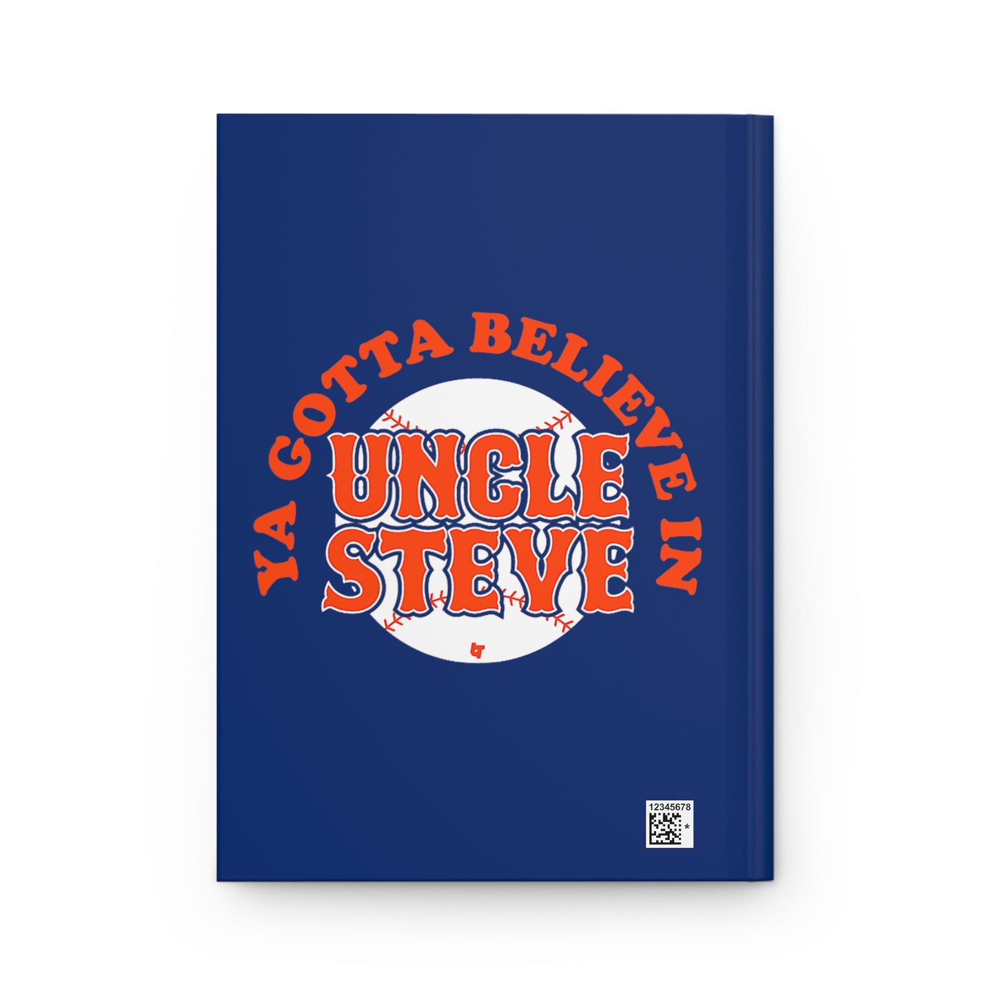 Steve Cohen Mets Owner Inspired Hardcover Journal - 150 Lined Pages for New York Mets Fans