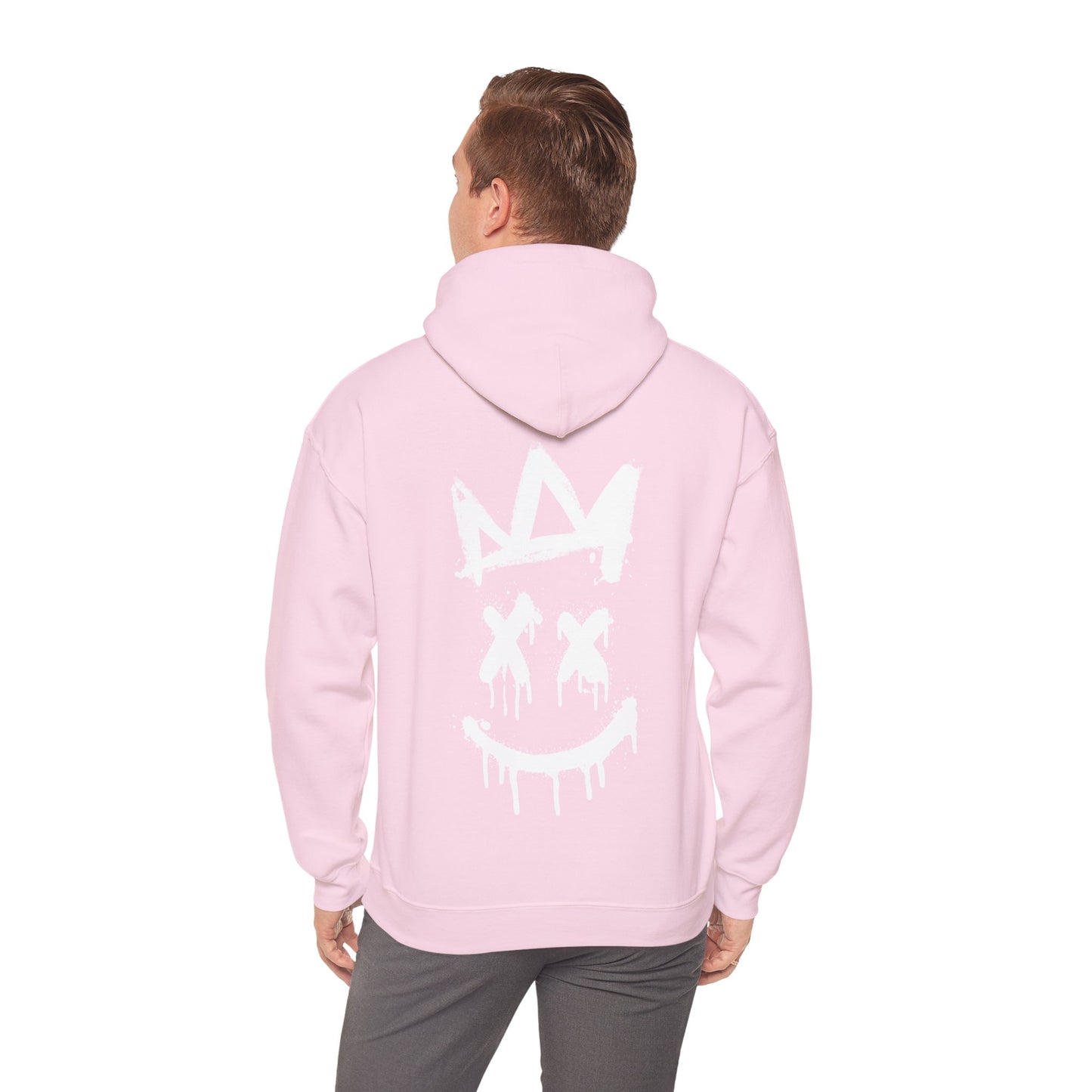 Crown XX Streetwear Essential: Unisex Heavy Blend Hoodie - Plush Cotton-Polyester Blend for Ultimate Urban Comfort