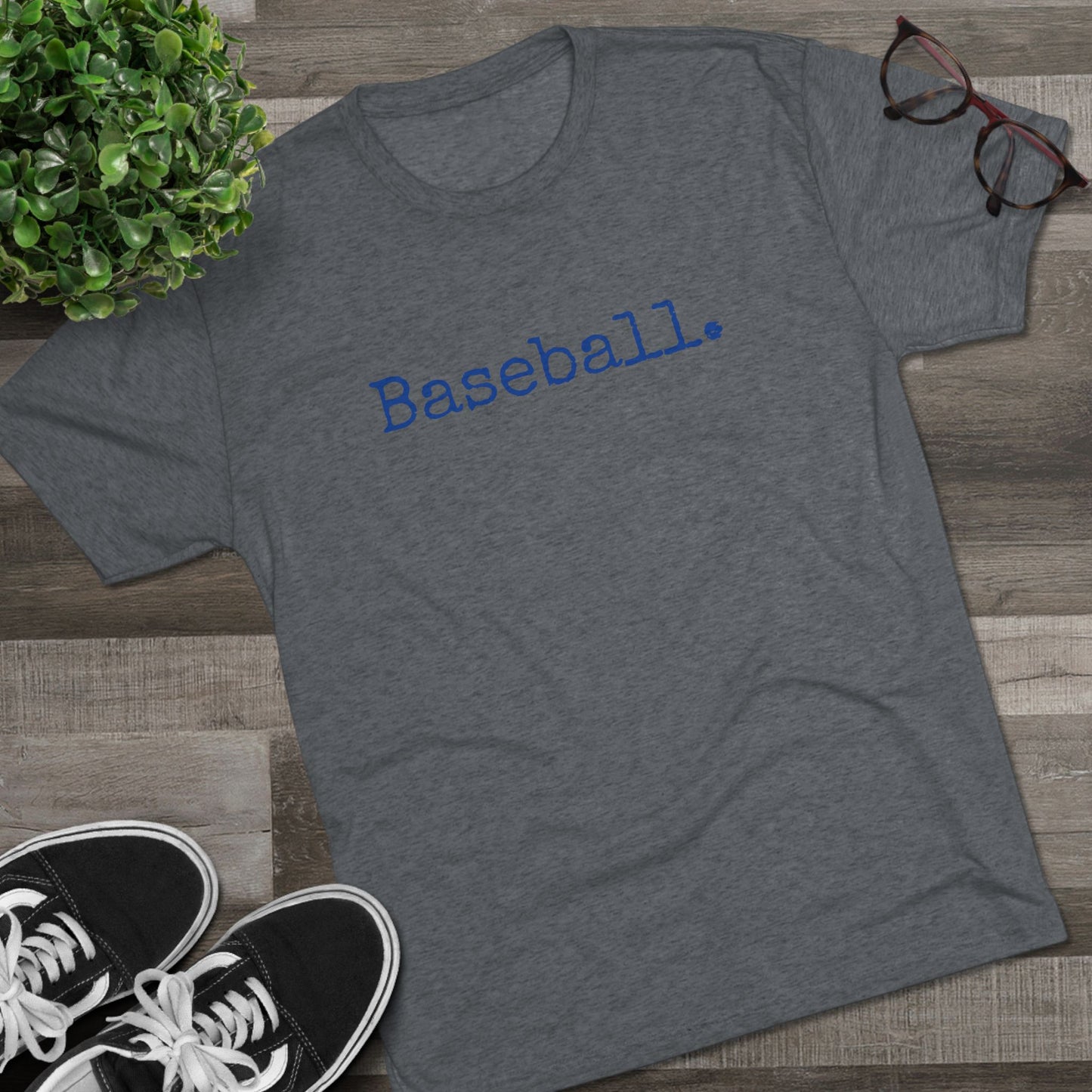 Ultimate Soft Tri-Blend Baseball T-Shirt - Light & Comfortable - Perfect Fit for Fans